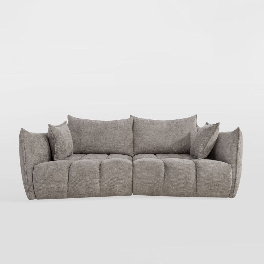 Sofa tapicerowana taupe LAURA - 1