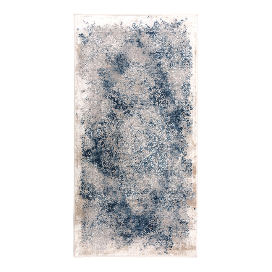 Dywan z orientalnym wzorem niebieski MONAKO 80x150 cm - 1