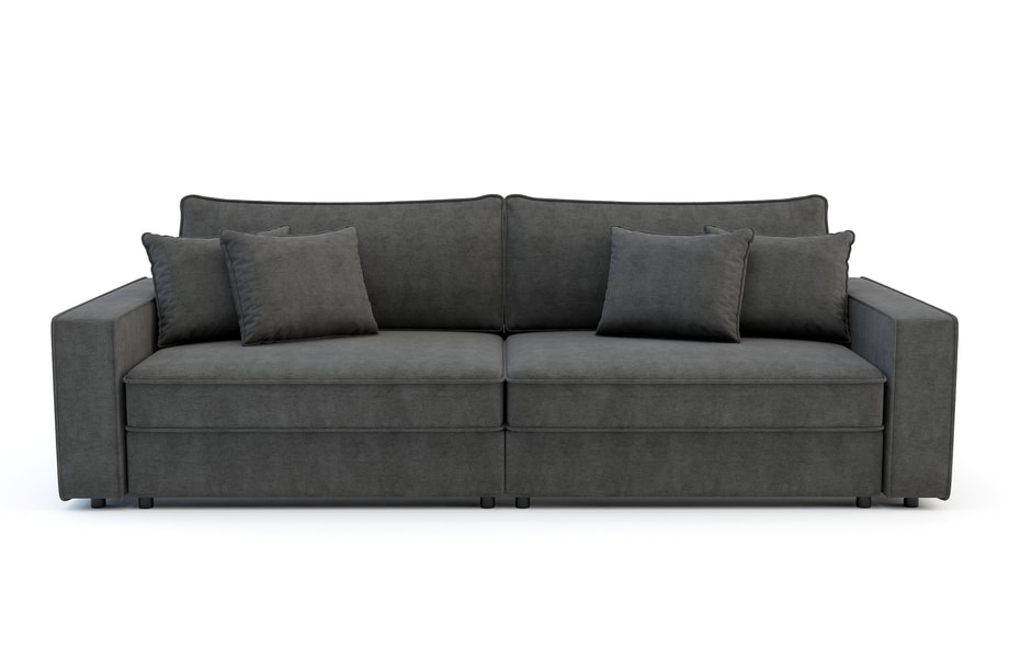 Sofa rozkładana 4-osobowa MARKOS szara - 1