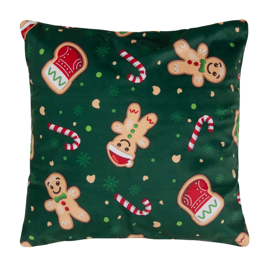 Poszewka świąteczna w ciasteczka GINGER 45x45 cm - 1
