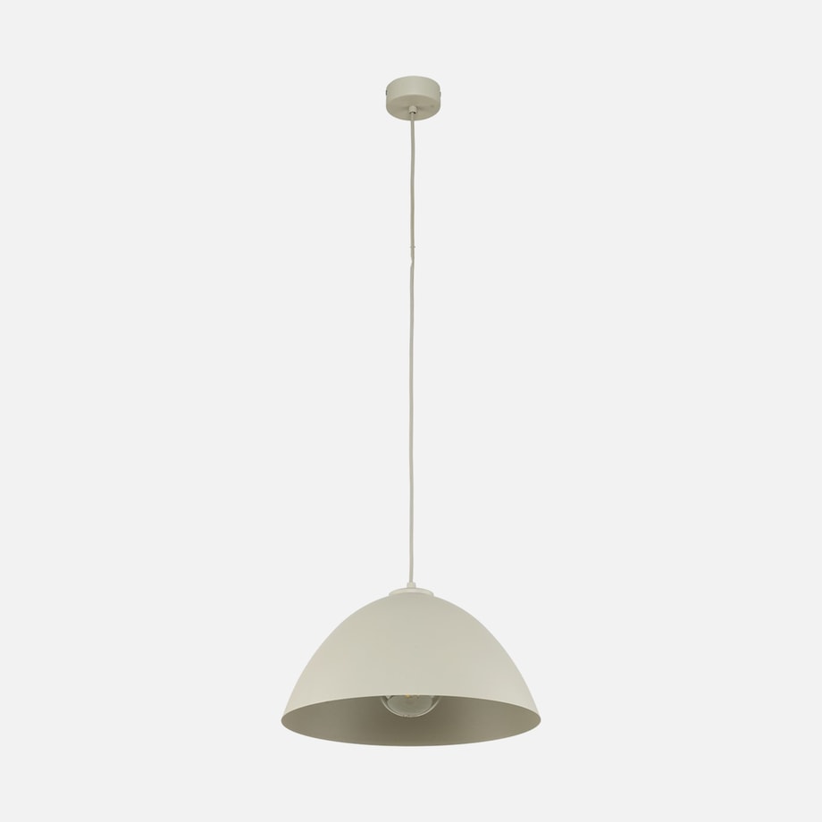 Lampa wisząca beżowa FARO - 1