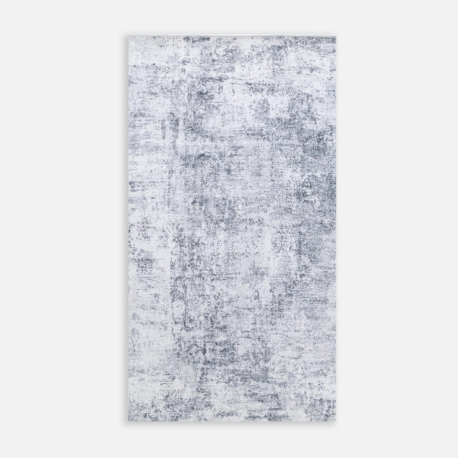 Dywan przecierany RUSTIC, ciemnoszary, 80x150 cm - 1