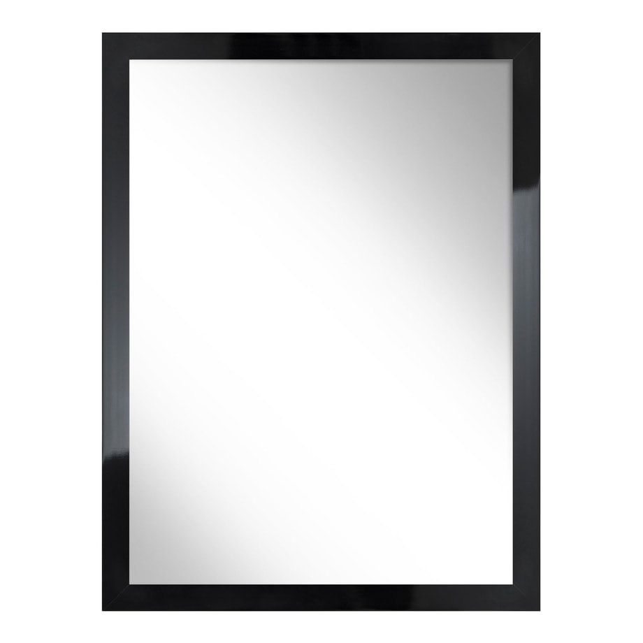 Lustro 50x70 cm w czarnej ramie SLIM - 1