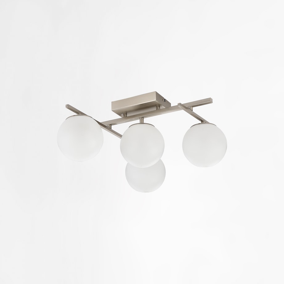 Lampa sufitowa LED 4 klosze kule NEBULA z pilotem - 1