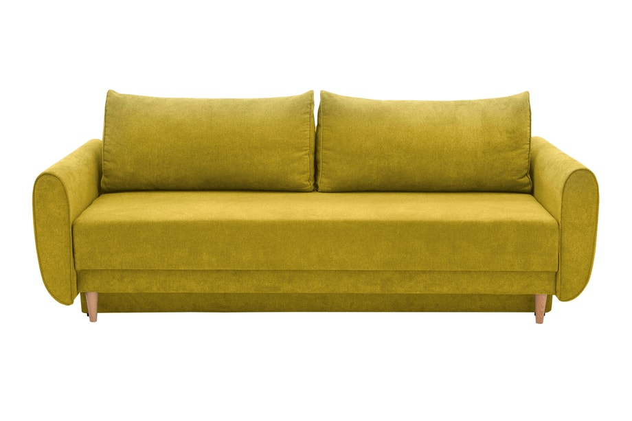 Sofa musztardowa DINARO - 1