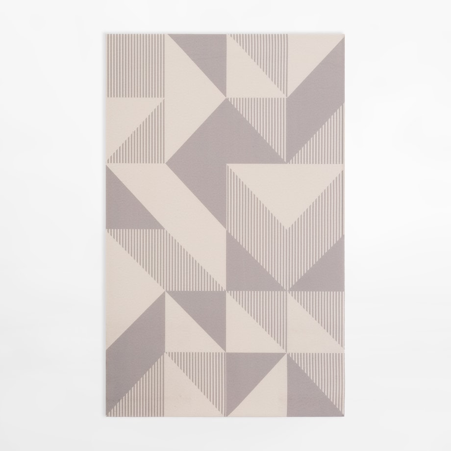 Mata do łazienki GOMERA, geometryczna, 50x80 cm - 1