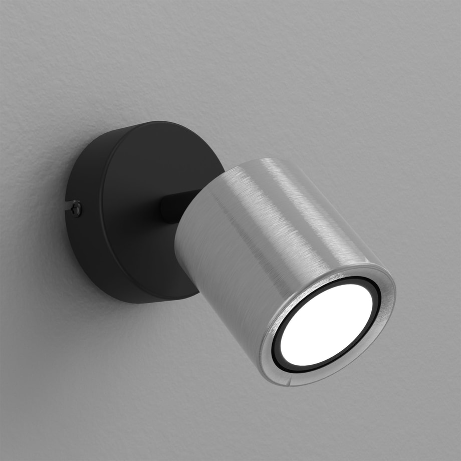 Kinkiet spot czarno-niklowany DEMIA - 1