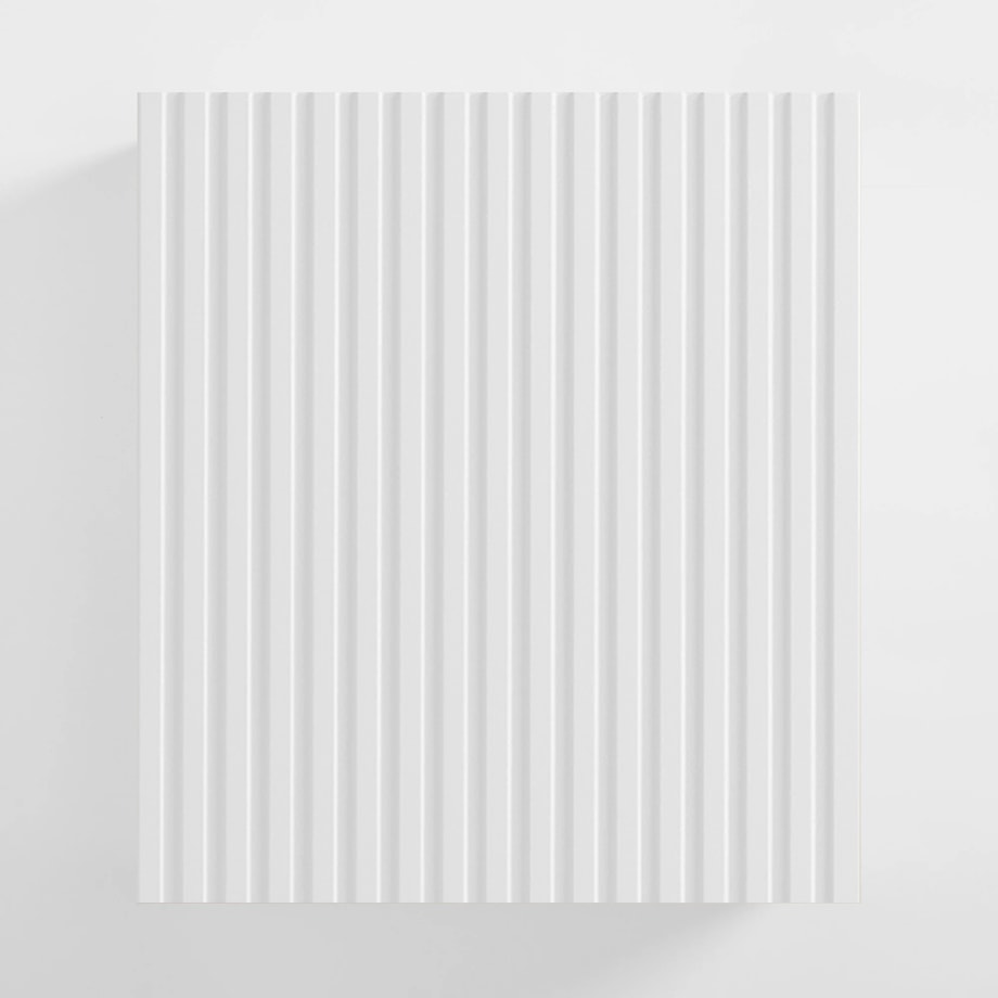Formatka wisząca biała DECOR RYFEL 34,5x38,5 cm - 1