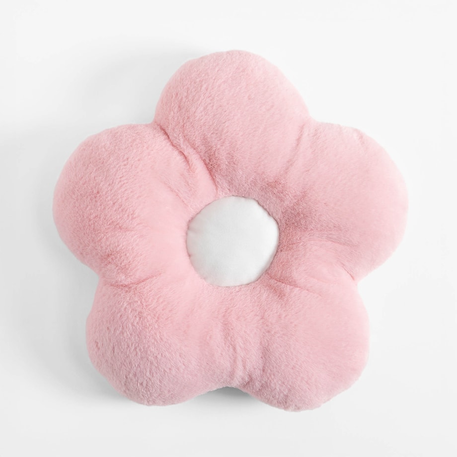 Poduszka kwiatek różowa BELLIS 40 cm - 1