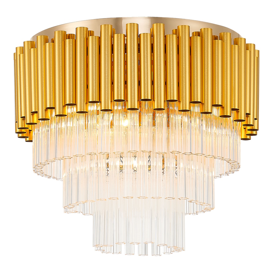 Lampa sufitowa glamour złota PRIMA - 1
