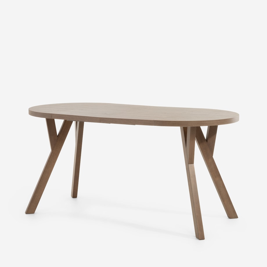 Stół okrągły rozkładany PAOLO MINI 80-160 cm - 2
