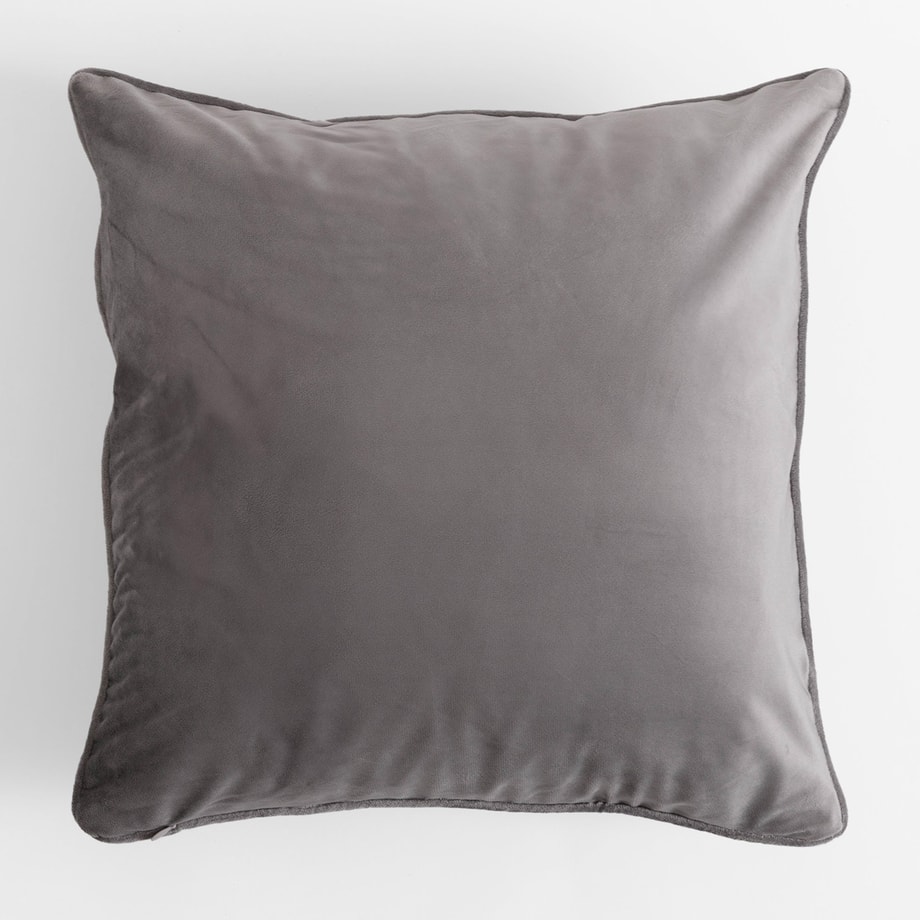 Poszewka dekoracyjna srebrna PERLA 45x45 cm - 2