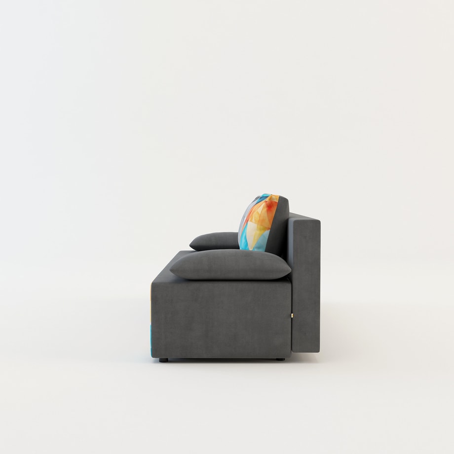 Sofa młodzieżowa z kolorowym nadrukiem FUN - 3
