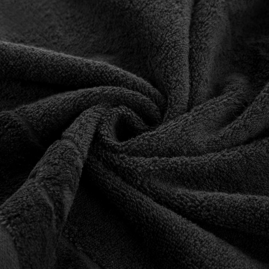 Ręcznik bawełniany czarny DAMLA 70x140 cm - 3