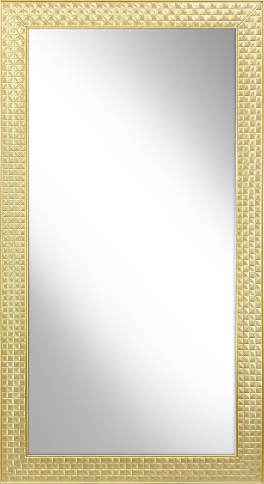 Lustro 60x120 cm w złotej ramie DIAME - 1