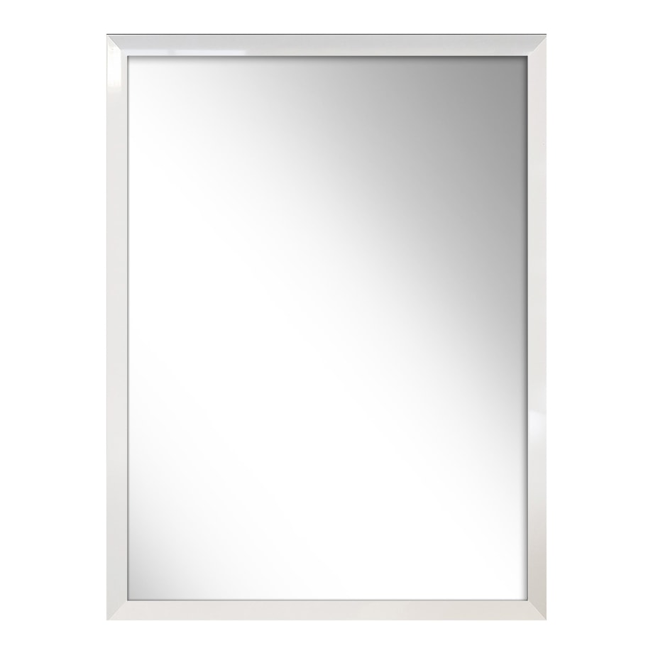 Lustro 50x70 cm w białej ramie SLIM - 1