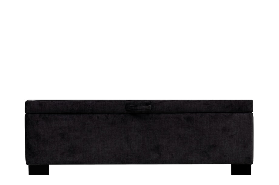 Rama łóżka czarna MONA KP 90x200 cm - 1