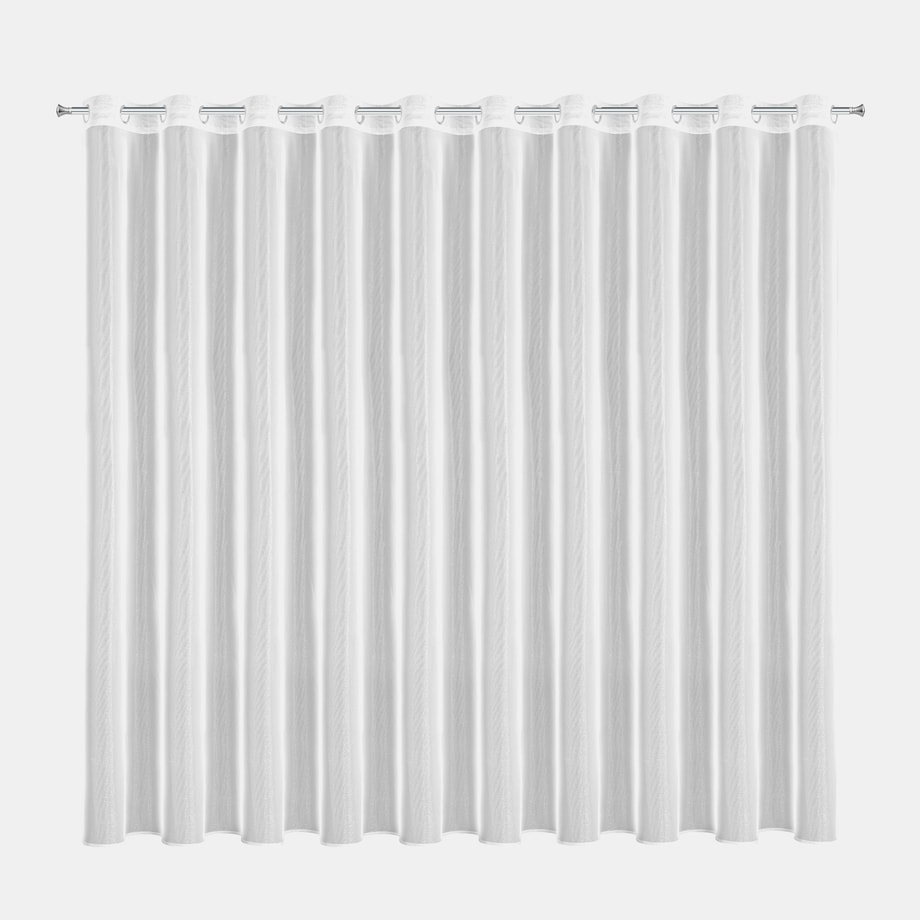 Firana na przelotkach biała ESEL 350x250 cm - 1