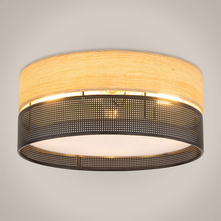 Lampa sufitowa boho z abażurem NICOL - 4