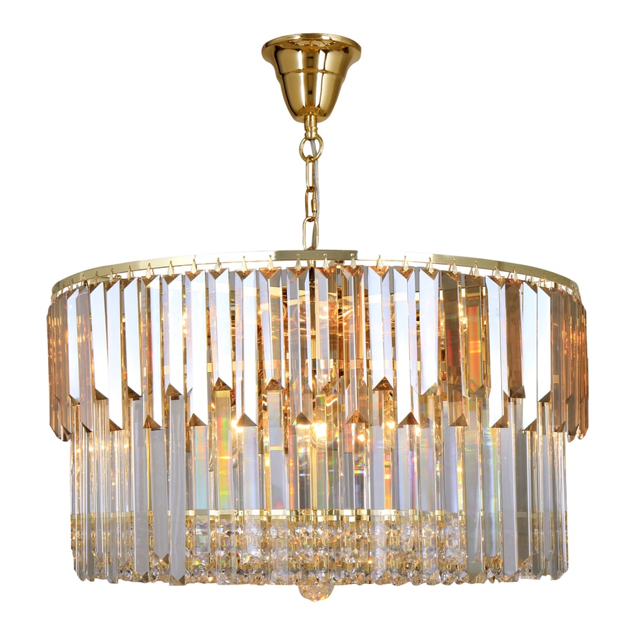 Lampa wisząca glamour złota CAMILLE 60 cm - 1