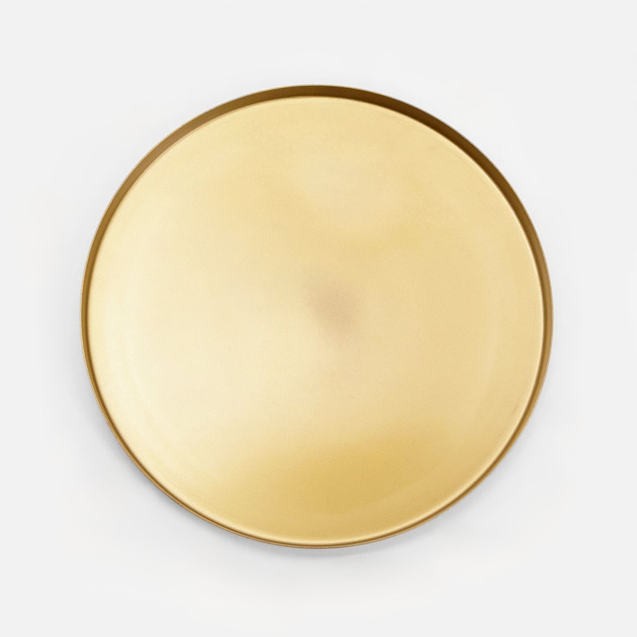 Patera dekoracyjna złota 21 cm - 1