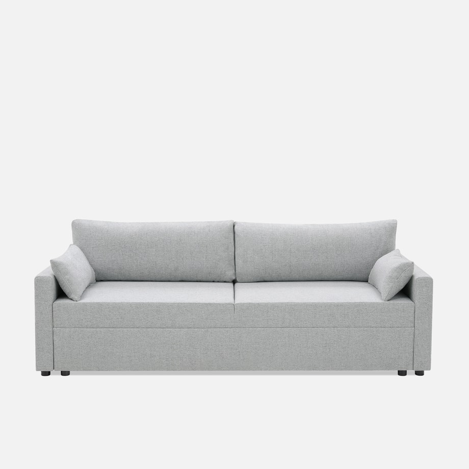 Sofa rozkładana szara TAGO - 1