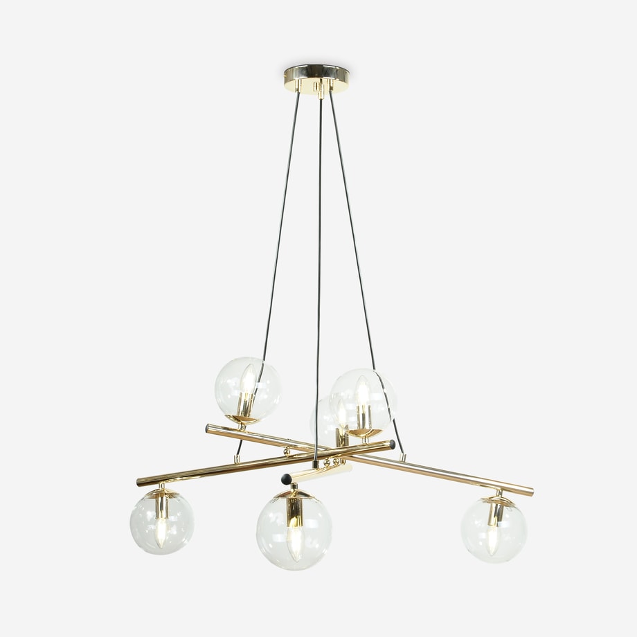 Lampa wisząca złota SPIDER - 1