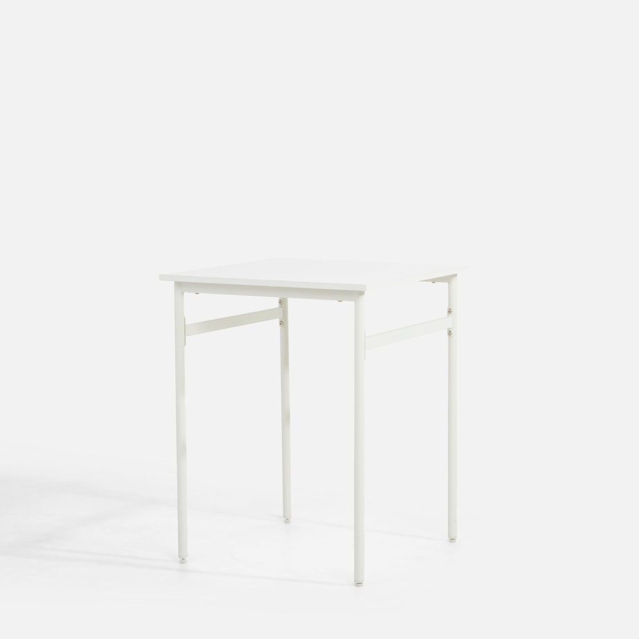 Stół biały metalowy HAPPIANO 60 cm - 2