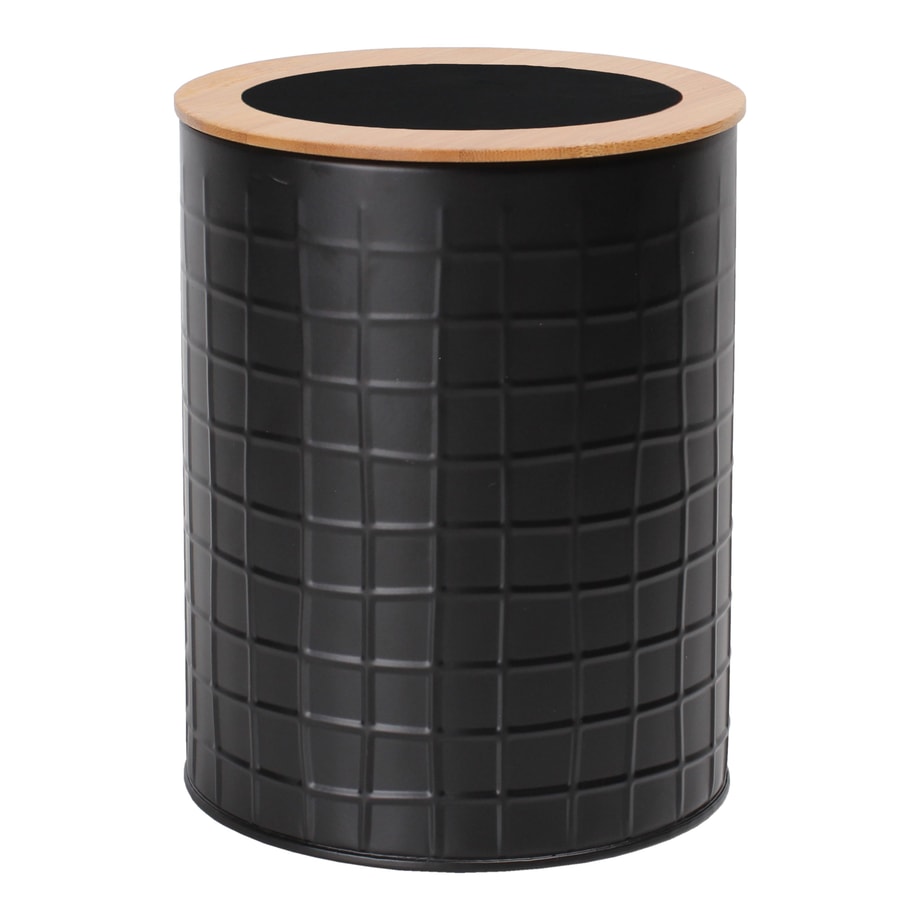 Pojemnik metalowy z tabliczką kredową 15 cm - 1