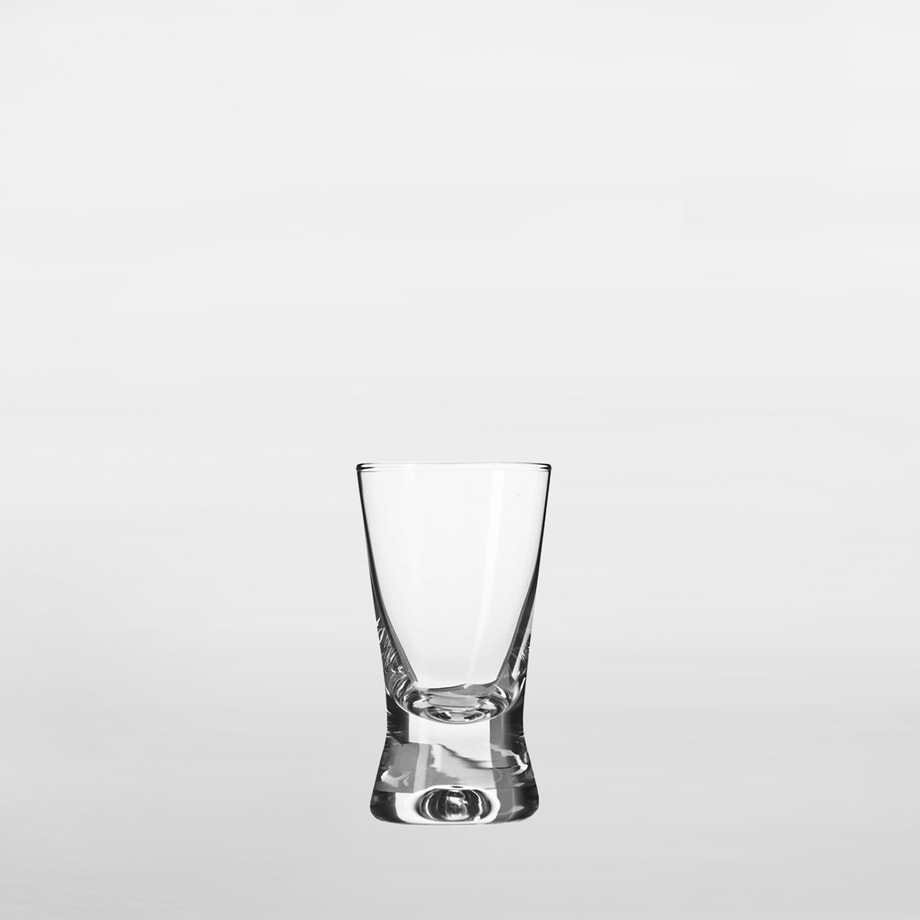 Komplet 6 kieliszków do wódki BASIC 25 ml  - 1