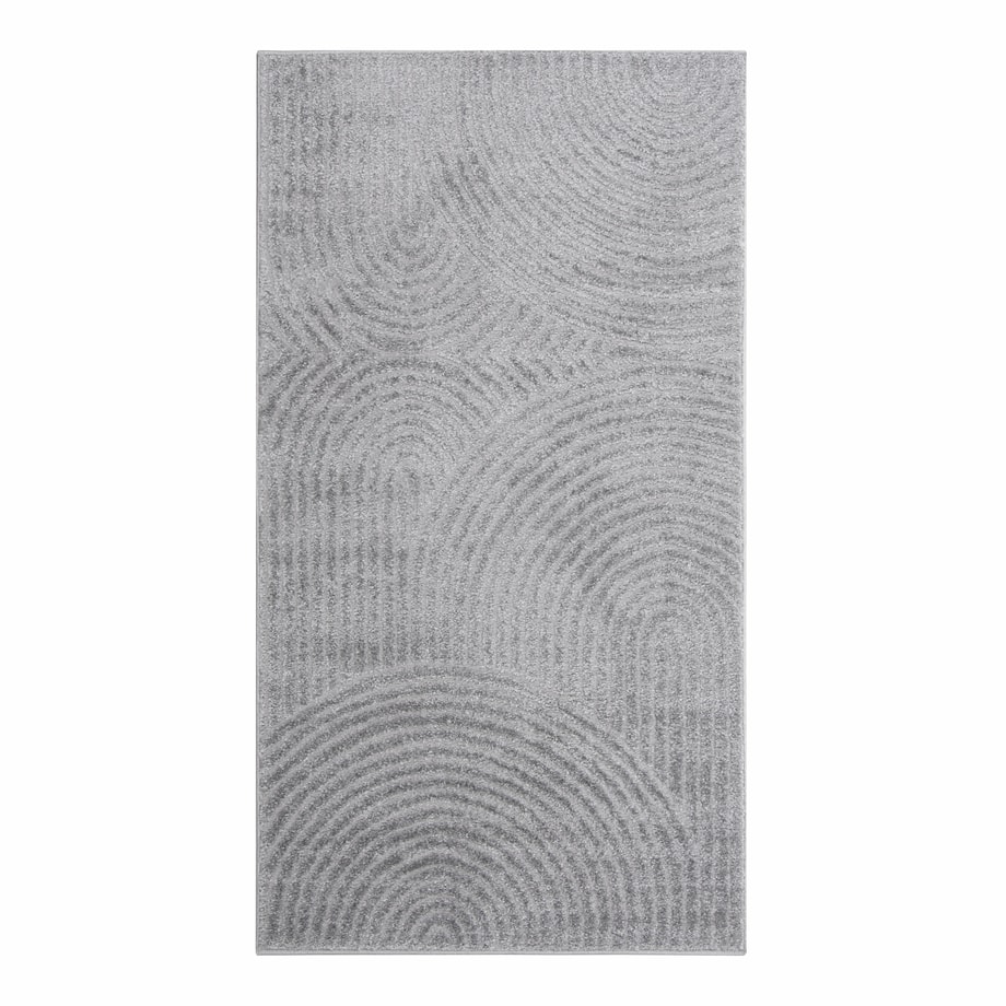 Dywan nowoczesny szary RIMINI 80x150 cm - 1