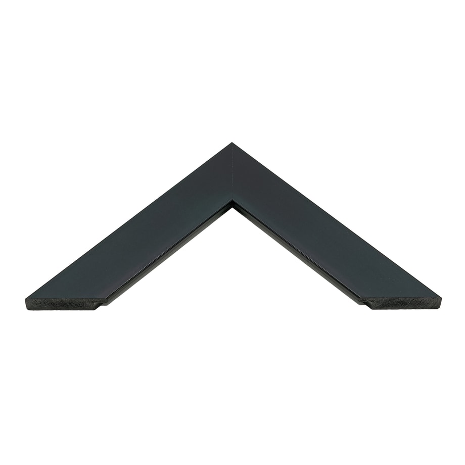 Lustro 50x70 cm w czarnej ramie SLIM - 4