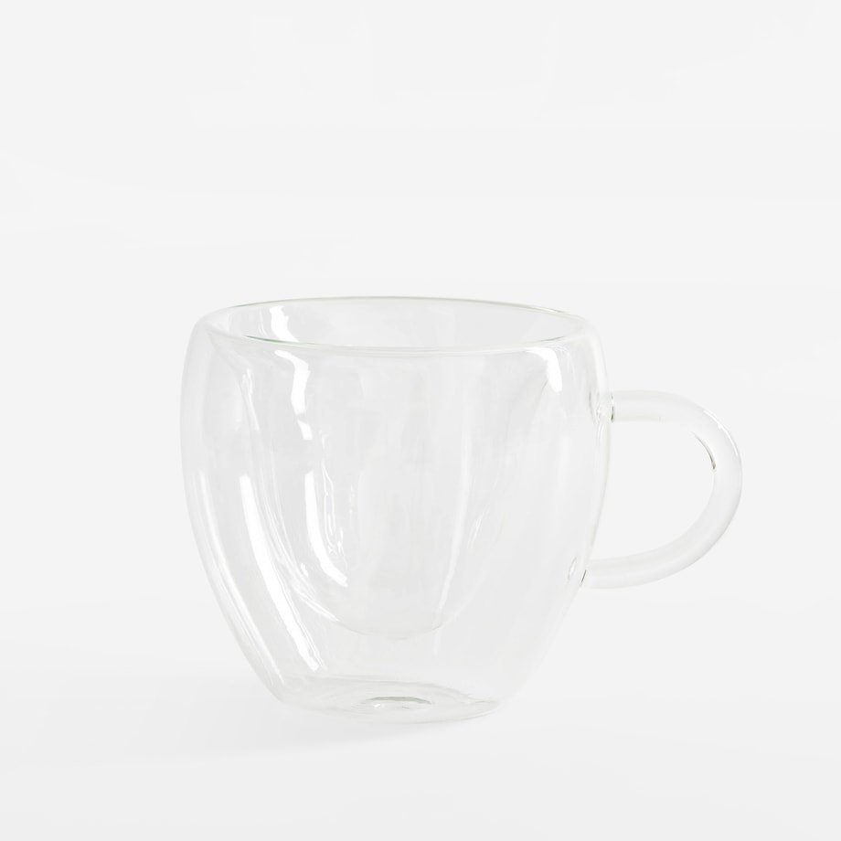 Szklanka, z podwójnym szkłem, kształt serca, 230 ml - 3