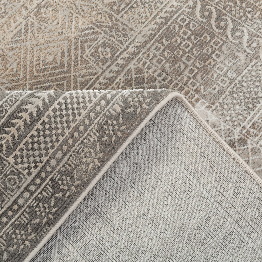 Dywan etno ELLEN, szaro-beżowy, 200x280 cm - 2