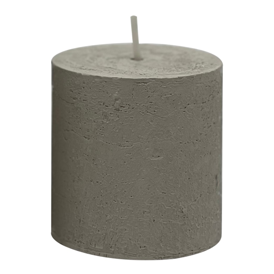 Świeca walec len RUSTIC 5 cm - 1