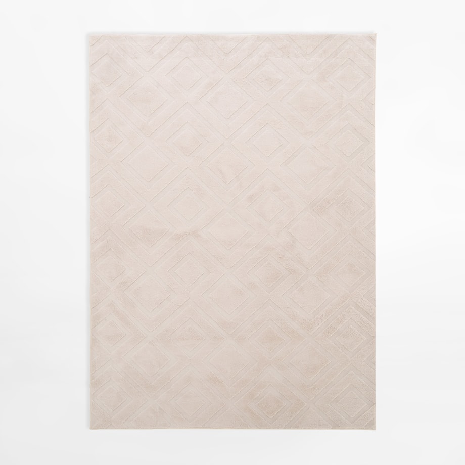 Dywan geometryczny MODERNO, kremowy, 160x230 cm - 1