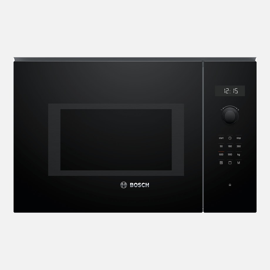 Mikrofala do zabudowy Home Connect BOSCH seria 6 czarna BEL554MB0 - 1