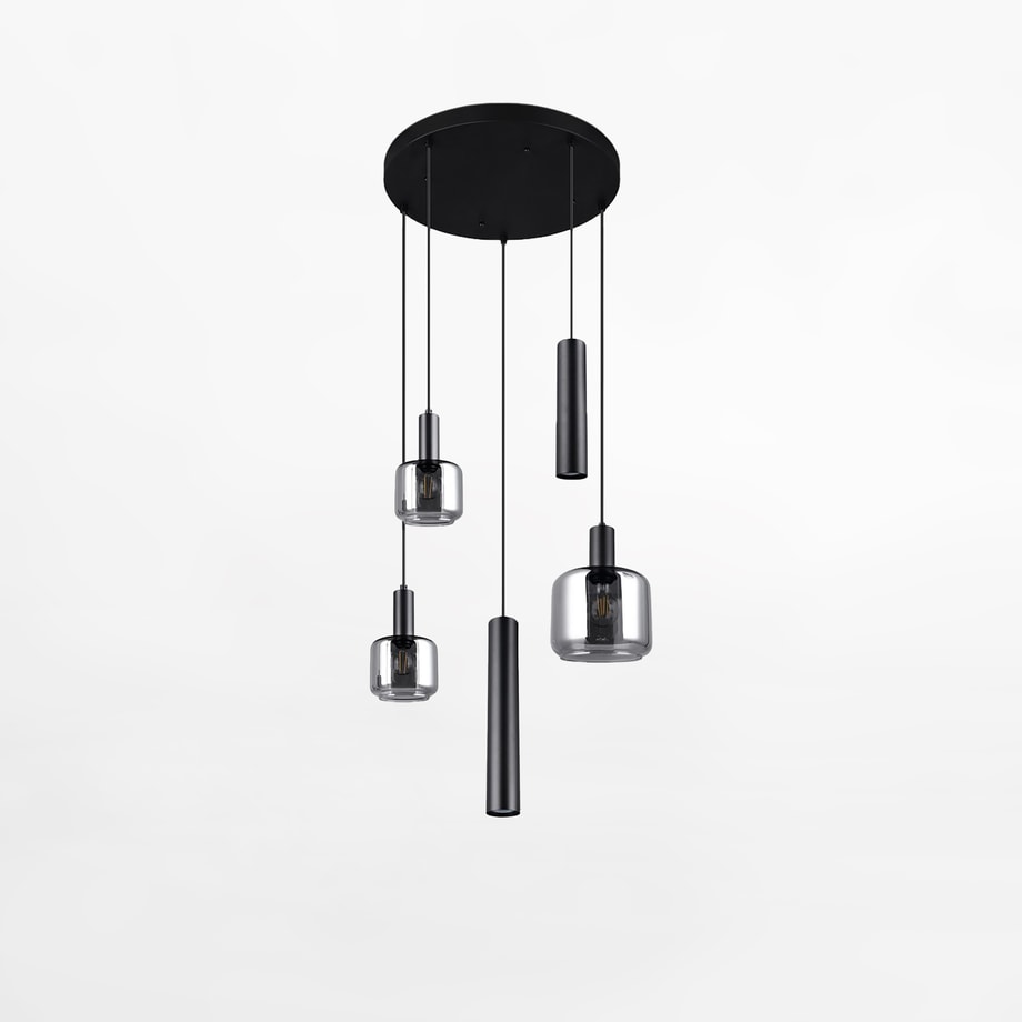 Lampa wisząca czarna MATARO - 1