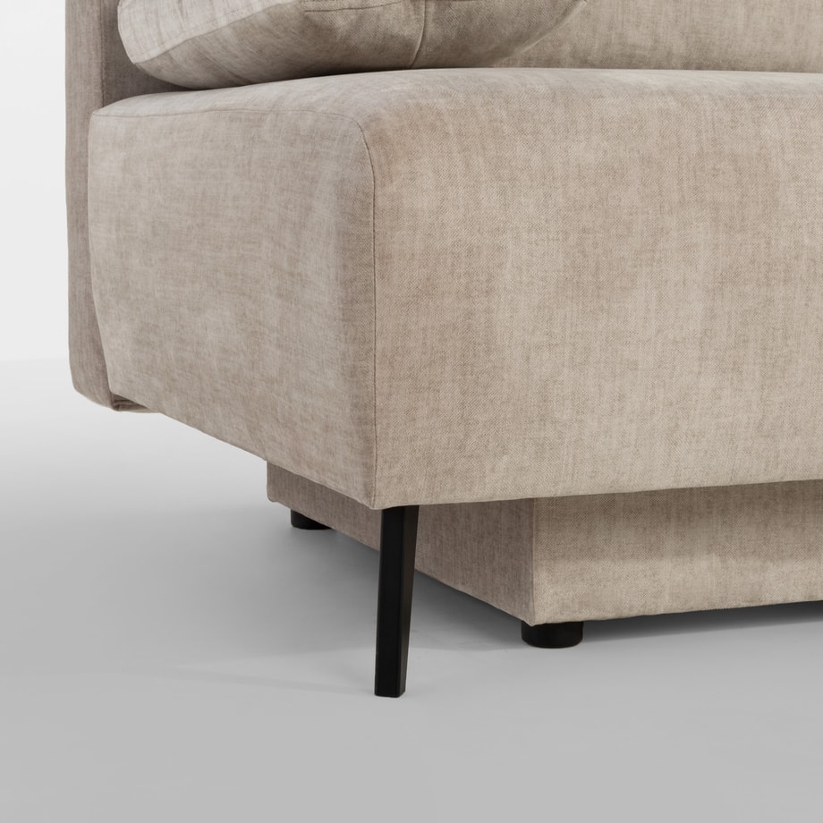Sofa trzyosobowa beżowa DARWIN - 7