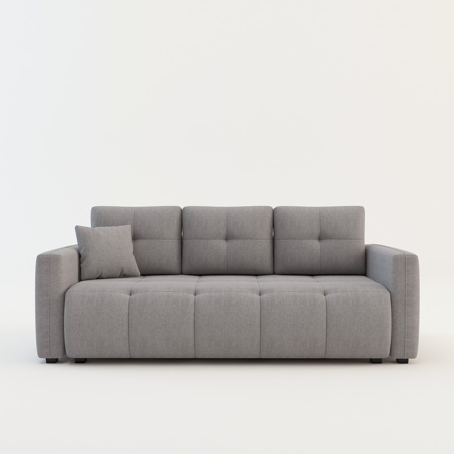 Sofa rozkładana jasnoszara ARDEA - 1
