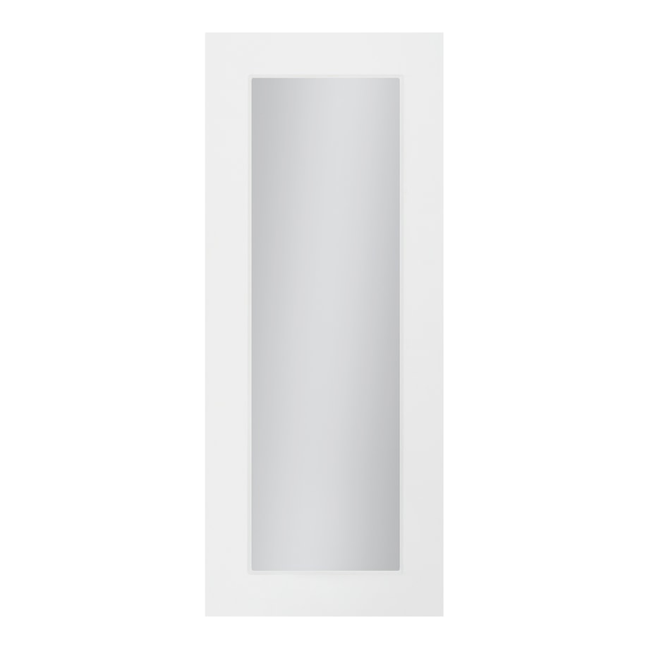 Front przeszklony FRAME 40x98 premium biały - 1