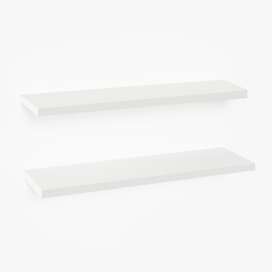 Komplet półek INNER II 98,2x31,5 cm, biały, 2 szt. - 1