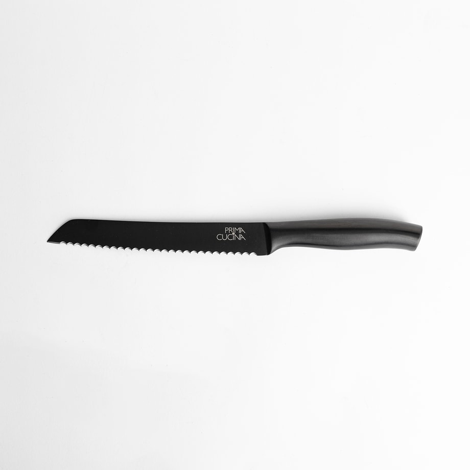 Nóż do chleba TOKYO czarny 20 cm - 1
