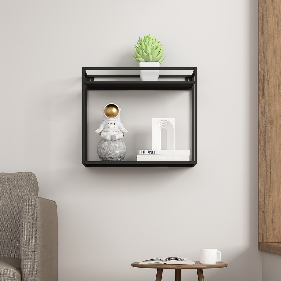 Półka wisząca metalowa 42 cm SALISTAR - 3