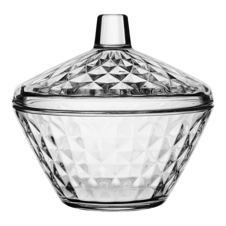 Cukiernica z pokrywką szklana 330 ml - 1