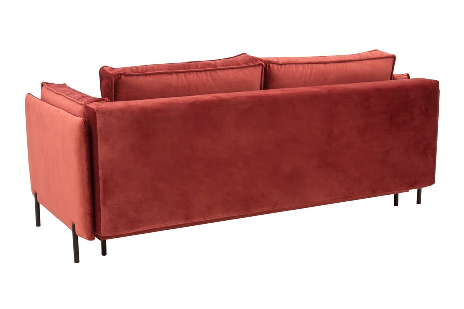 Sofa rozkładana na wysokich nóżkach ADELE - 6