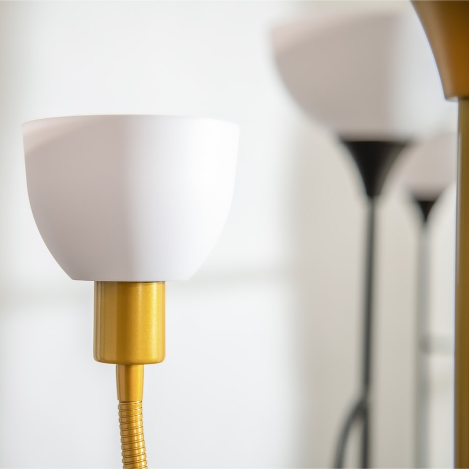 Lampa podłogowa złota PESO - 4