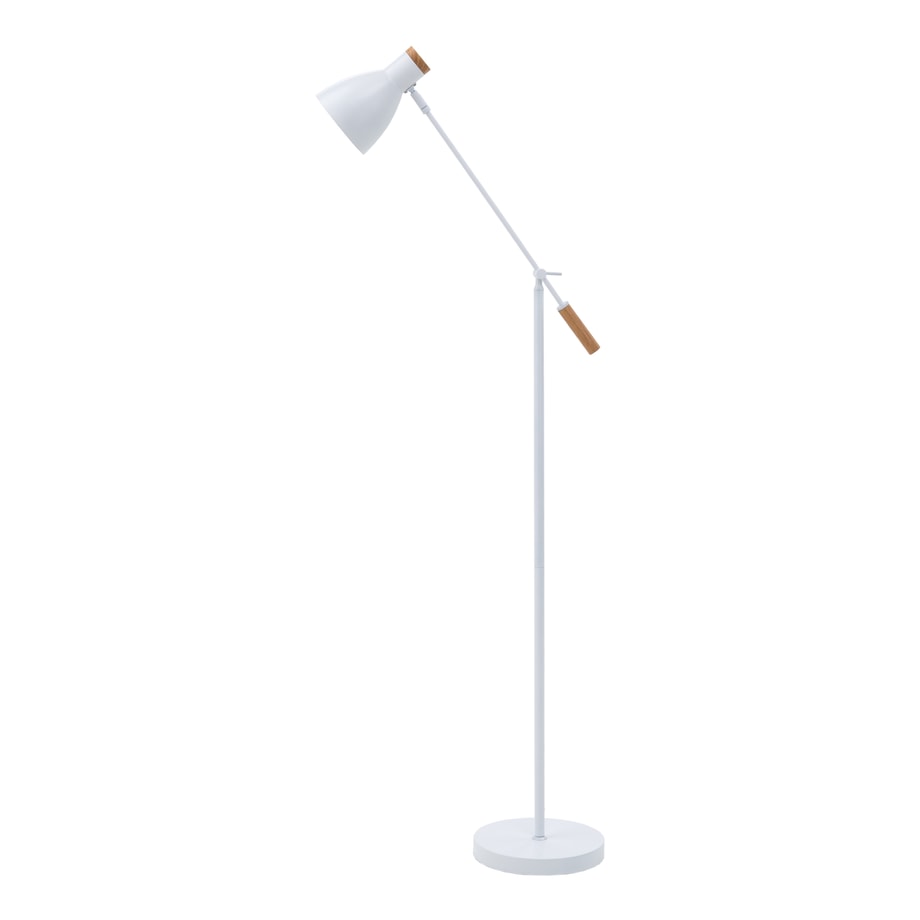 Lampa podłogowa skandynawska biała JOSE - 1
