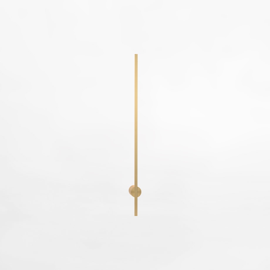 Kinkiet LED 12W złoty TROY 90 cm - 1