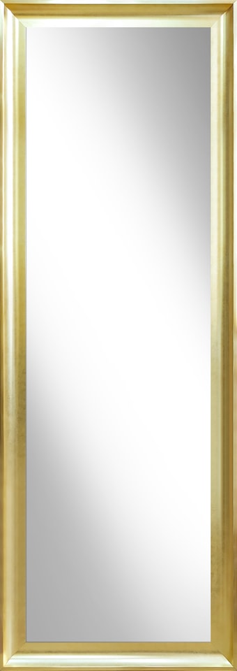 Lustro 40x130 cm w złotej ramie OSLO - 1